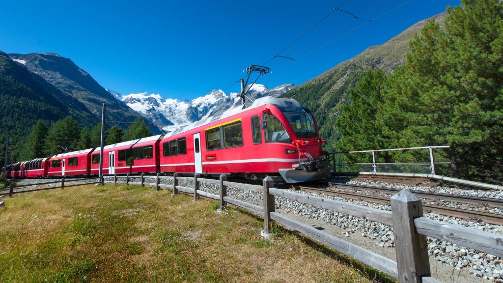 スイスの列車イメージ