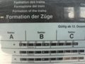 スイスの車両編成表示